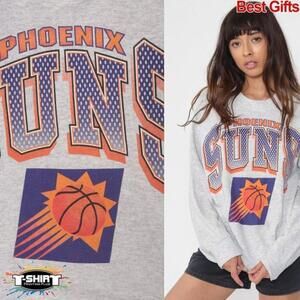Phoenix Suns Nba Basketball Team Logo Classic Fan 2 Sided